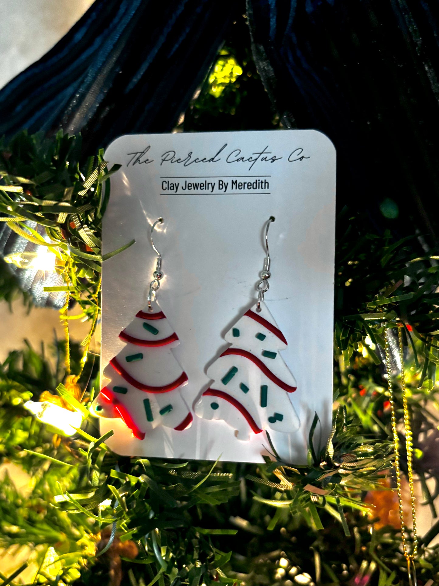 Christmas Tree Cake Dangle