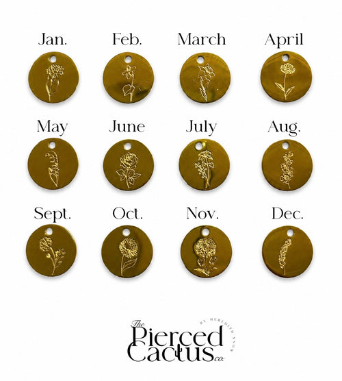 Birth Flower Necklace