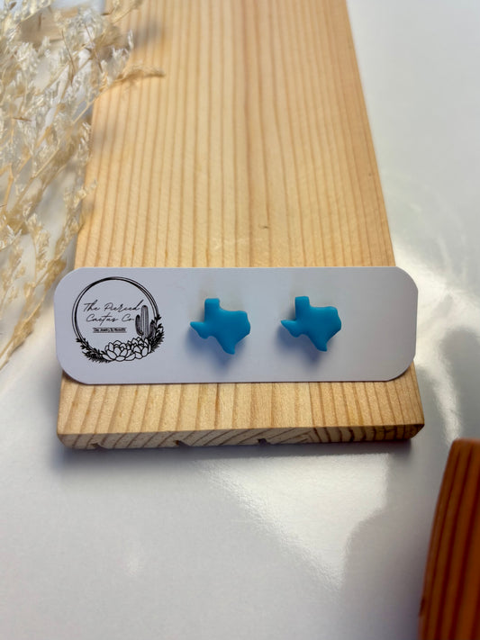 Turquoise Texas Stud