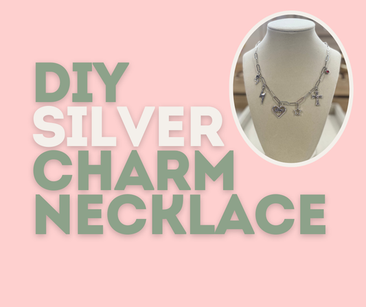 DIY Silver Charm Necklace