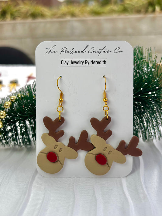 Red Reindeer Dangle