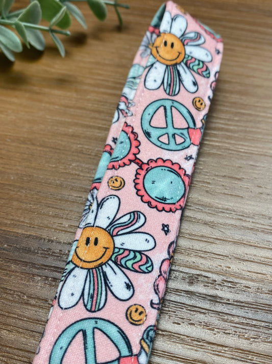 The Groovy Gal Matching Key Wristlet