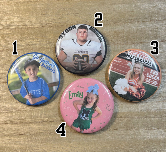 Custom Photo Buttons