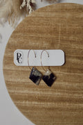 Tortoise Shell Hoops
